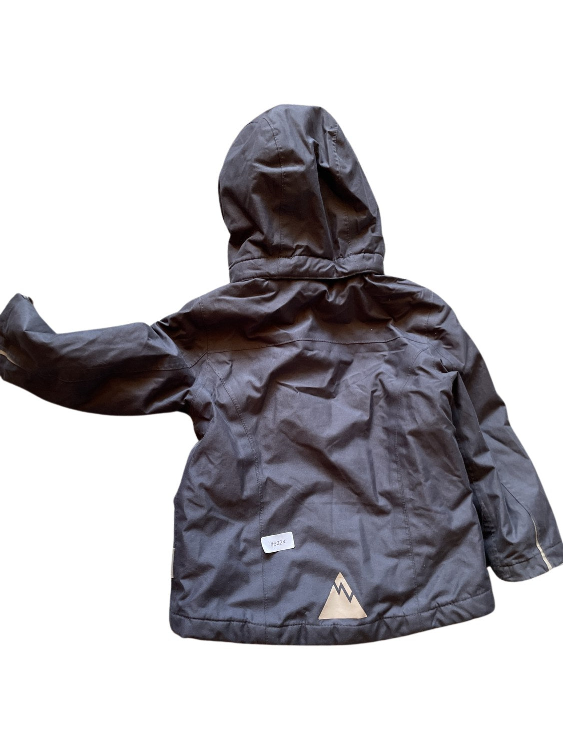 Warme Jacke mit Kapuze - Gr. 92
