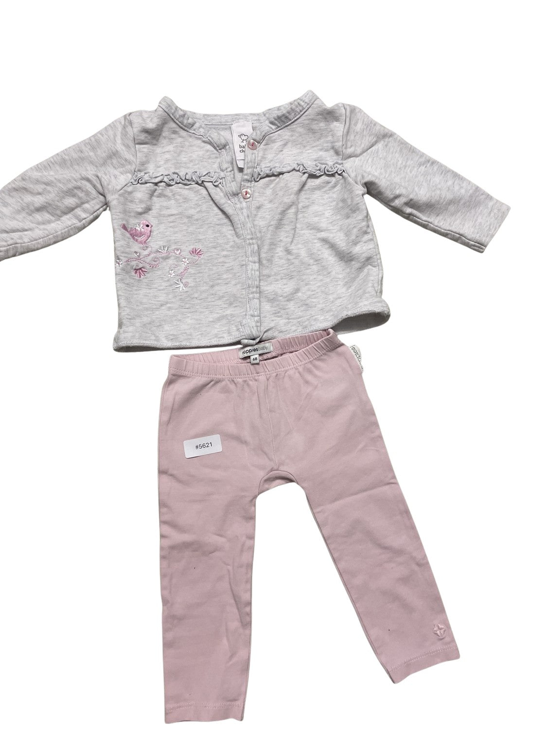 Set Langarmshirt und Leggings - Gr. 68