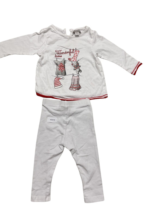 2er Set Shirt und Leggings - Gr. 68