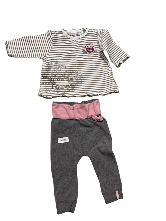 Set Langarmshirt und Jogginghose - Gr. 62