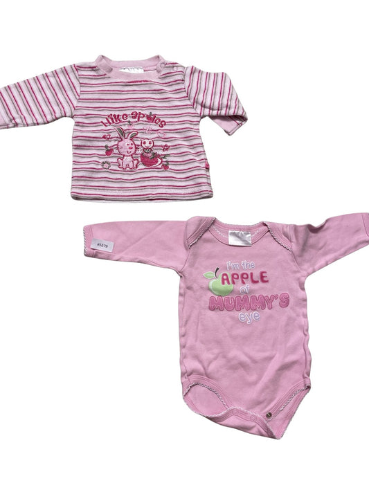 2er Bundle Langarmshirts - Gr. 62