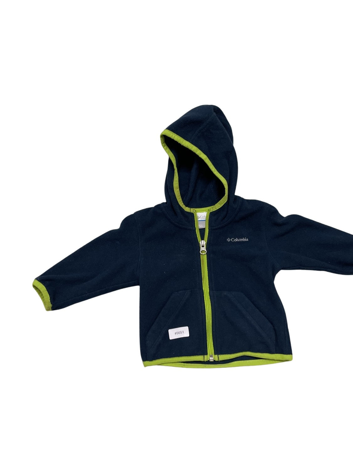 Fleecejacke mit Kapuze - Gr. 74