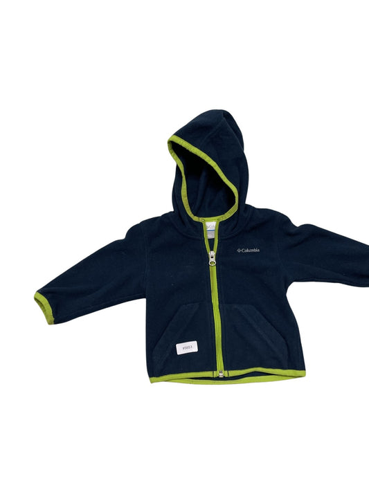 Fleecejacke mit Kapuze - Gr. 74