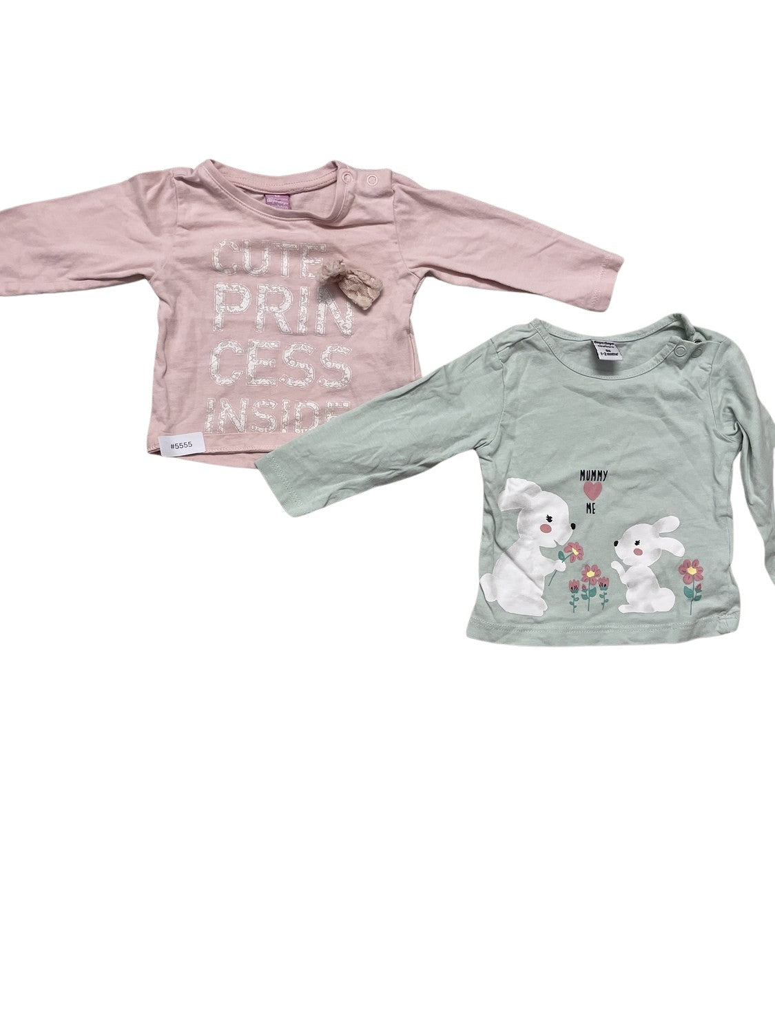 2er Bundle Langarmshirts - Gr. 56