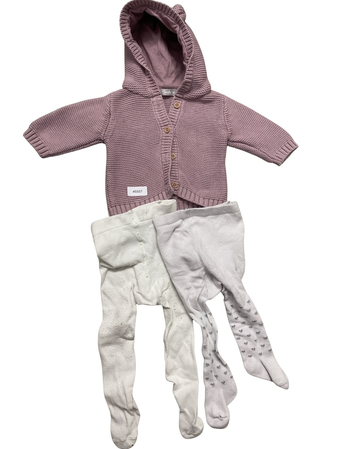 3er Bundle Strumpfhosen und Jacke - Gr. 56