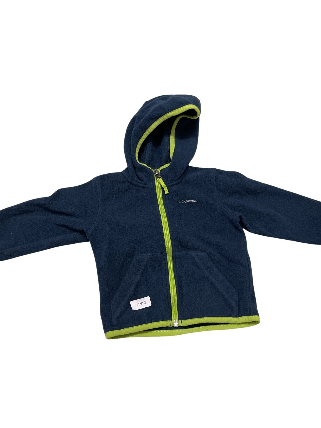 Fleecejacke mit Kapuze - Gr. 74
