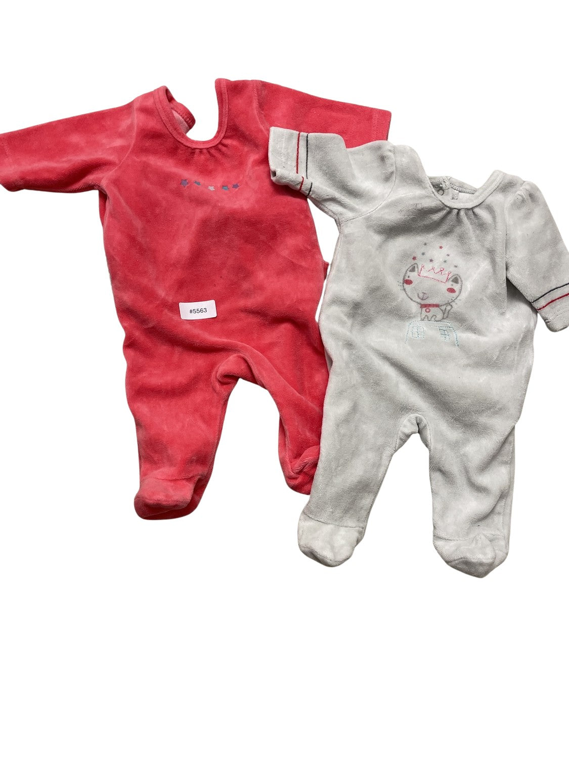 2er Bundle Strampler mit Tiermotiv - Gr. 50