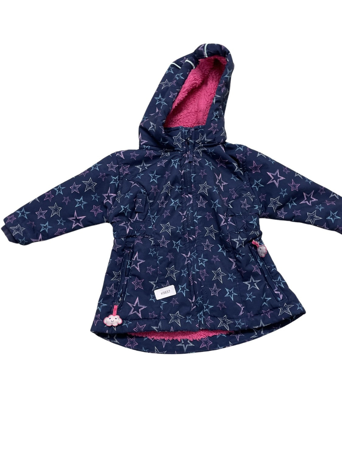 Kinderjacke mit Sternenmuster - Gr. 74