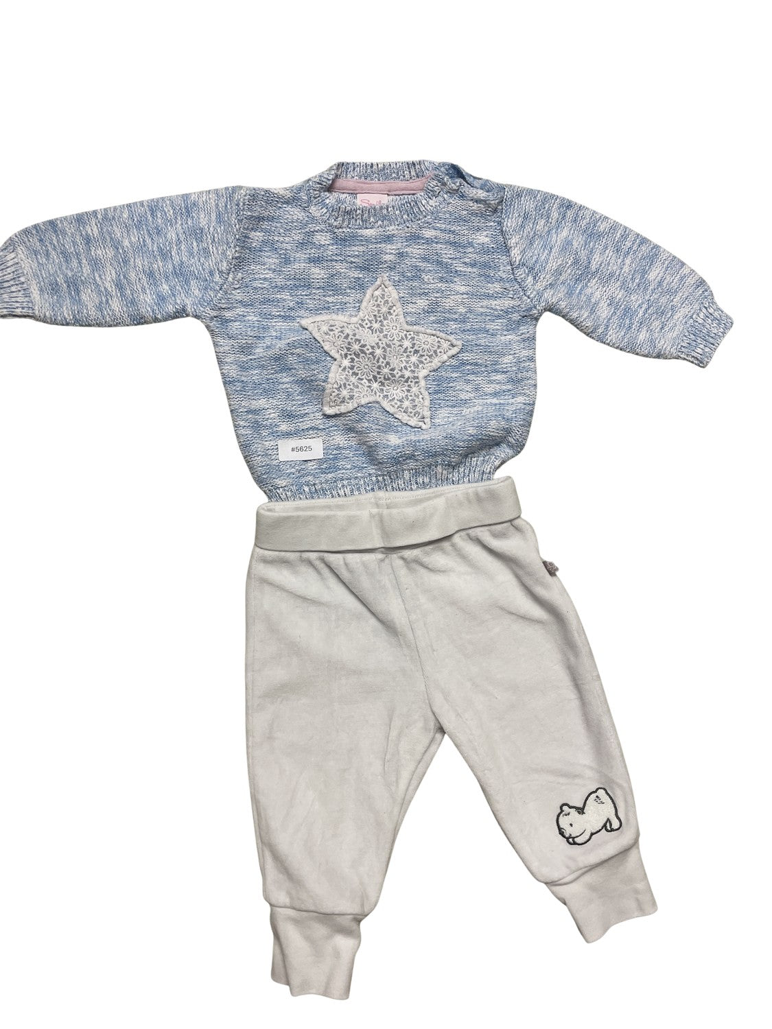 Pullover mit Stern - Gr. 68