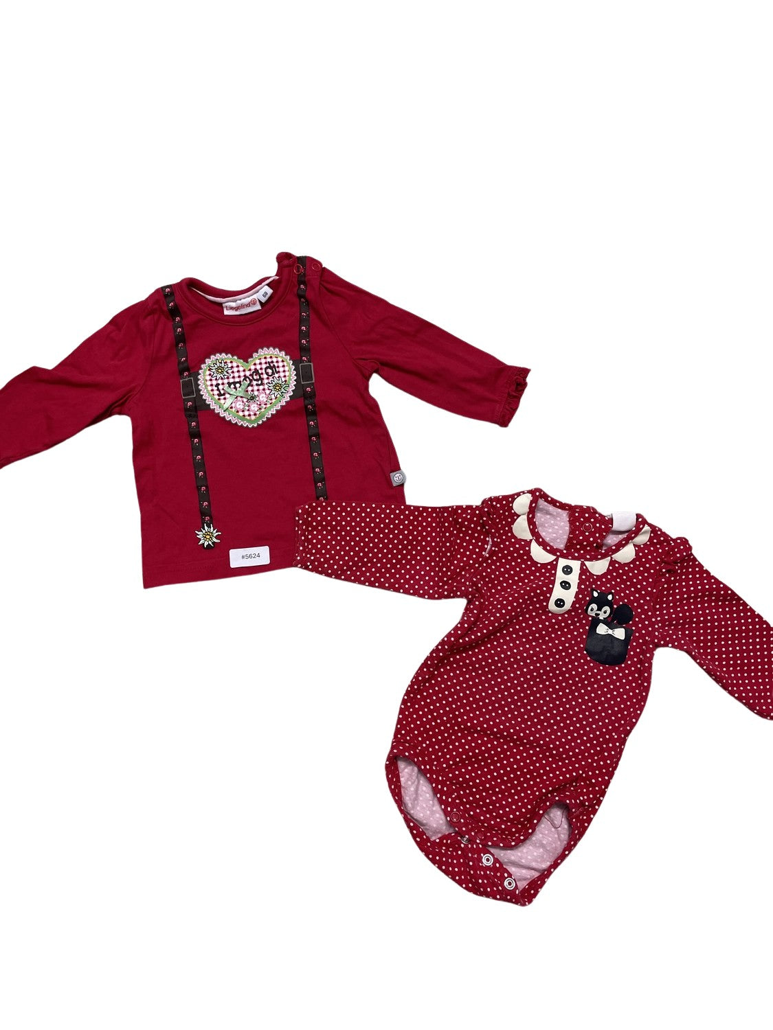 2er Bundle Langarmshirts - Gr. 68