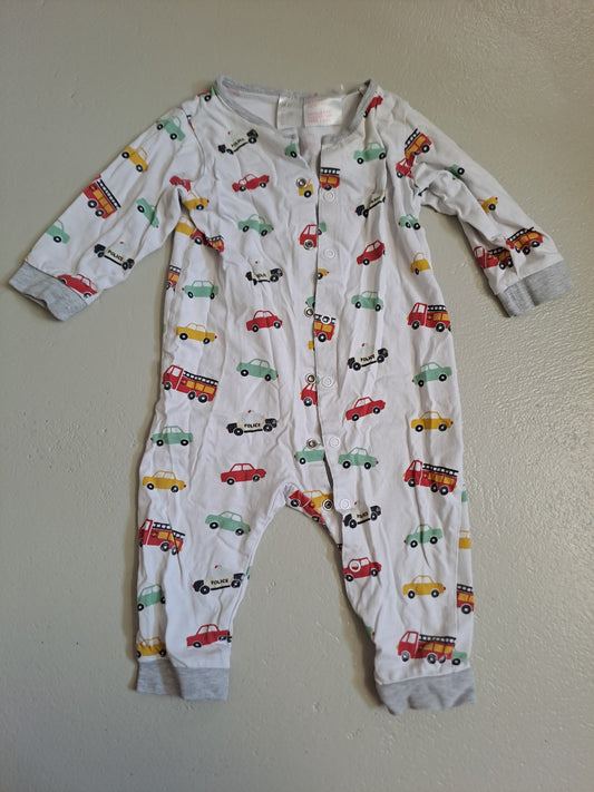 Strampler Auto - Gr. 74