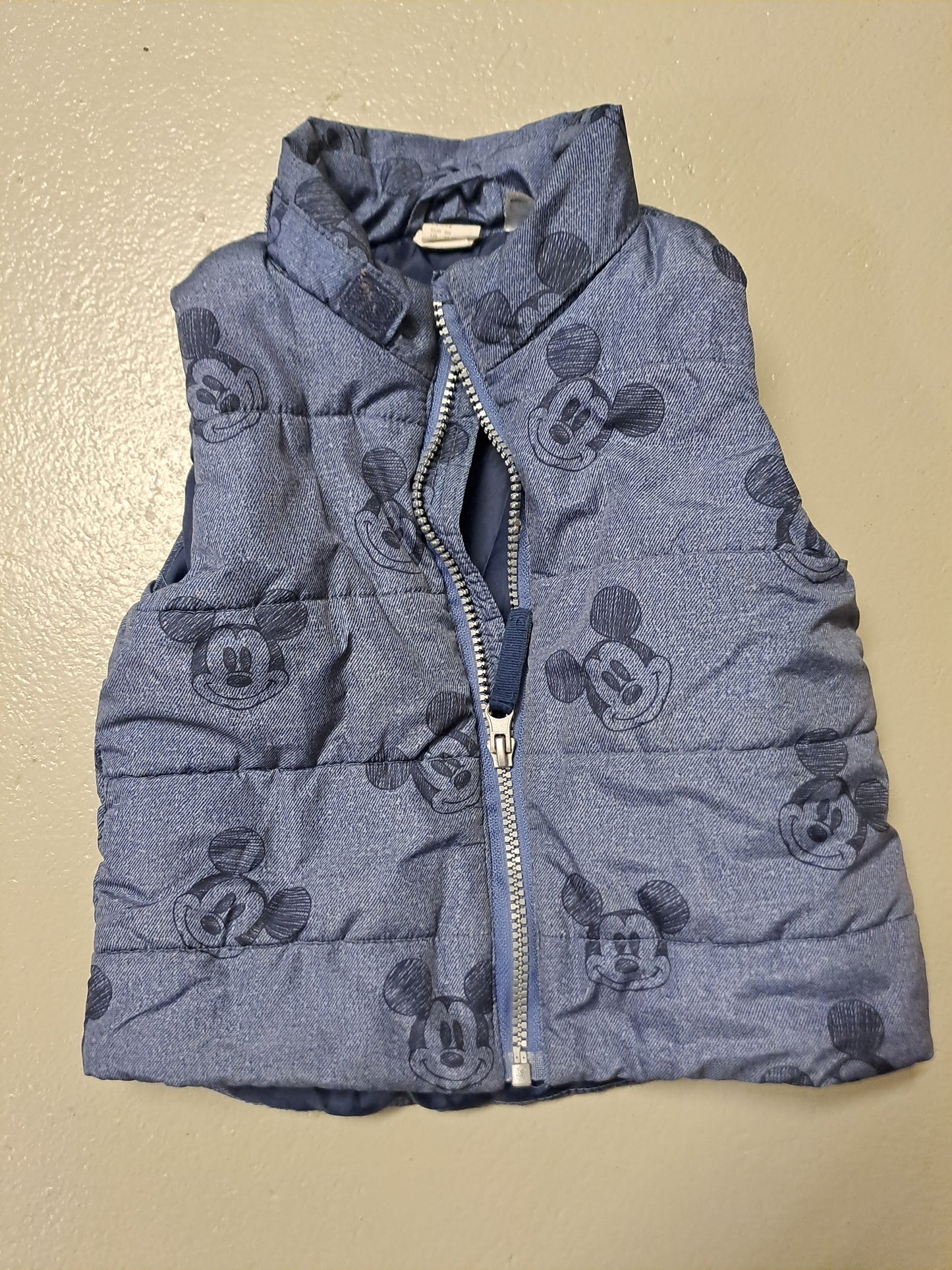 Weste Micky Maus - Gr. 86