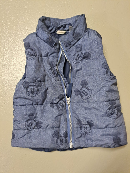 Weste Micky Maus - Gr. 86