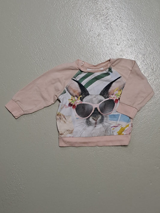 Pullover Hase - Gr. 74