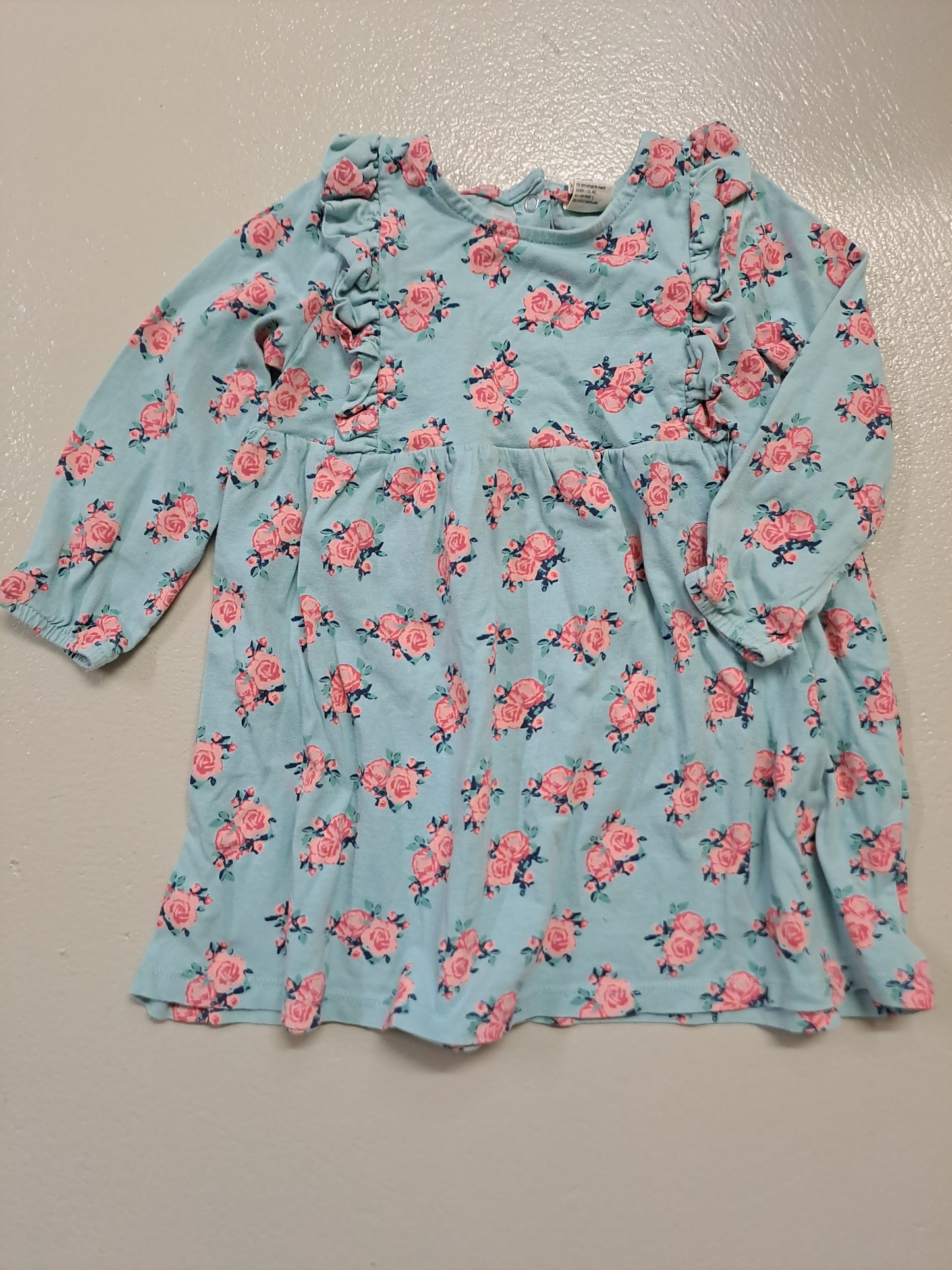 Kleid Rosen - Gr. 92