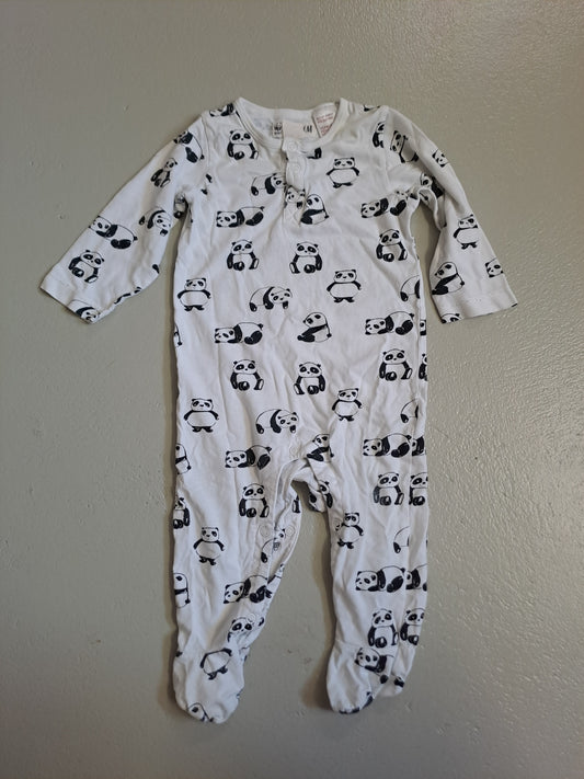 Strampler Panda - Gr. 74