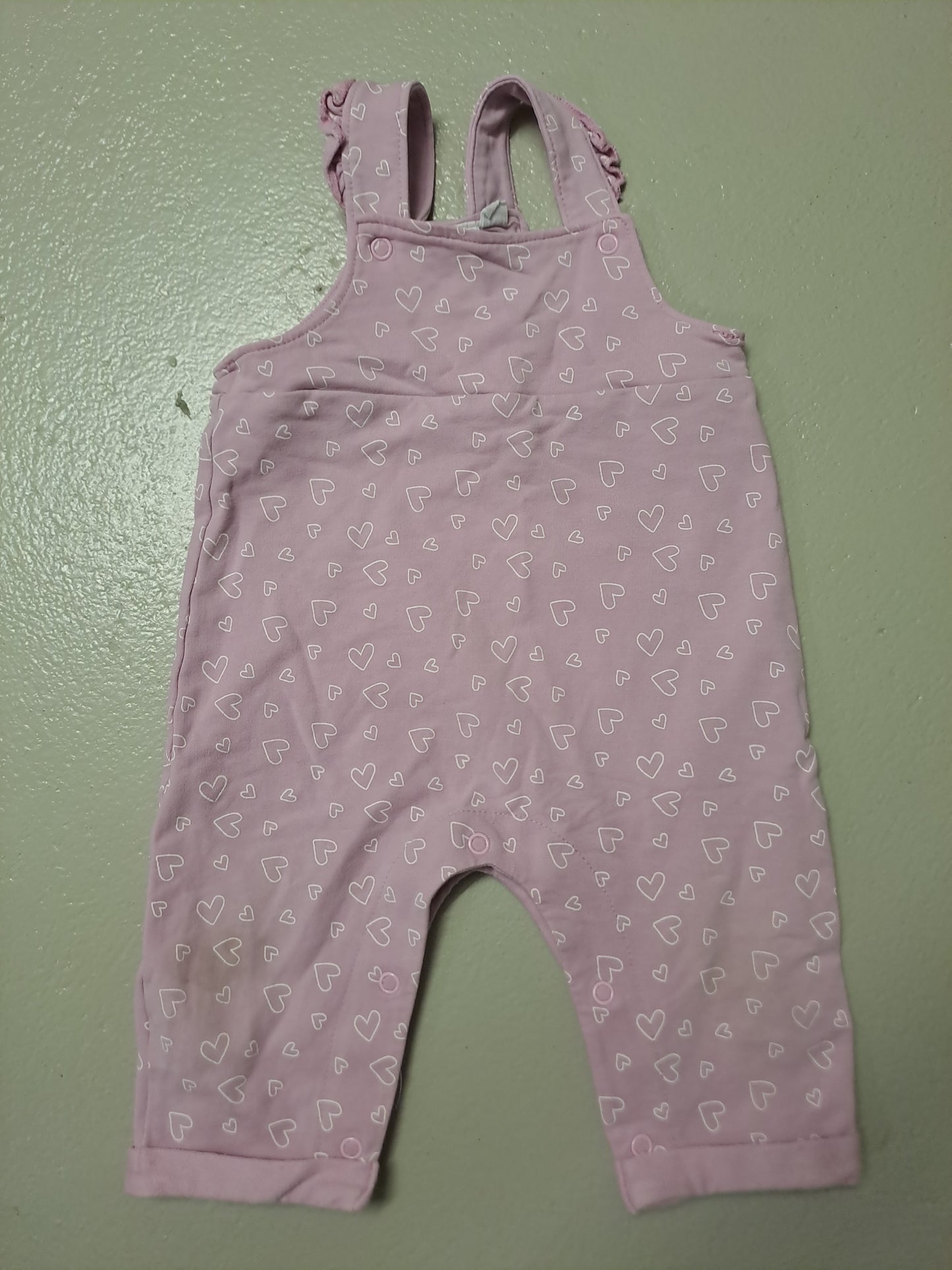Latzhose Herzen - Gr. 62
