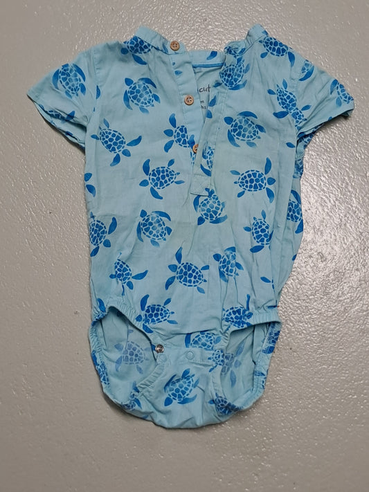 Body kurz Schildkröten - Gr. 74