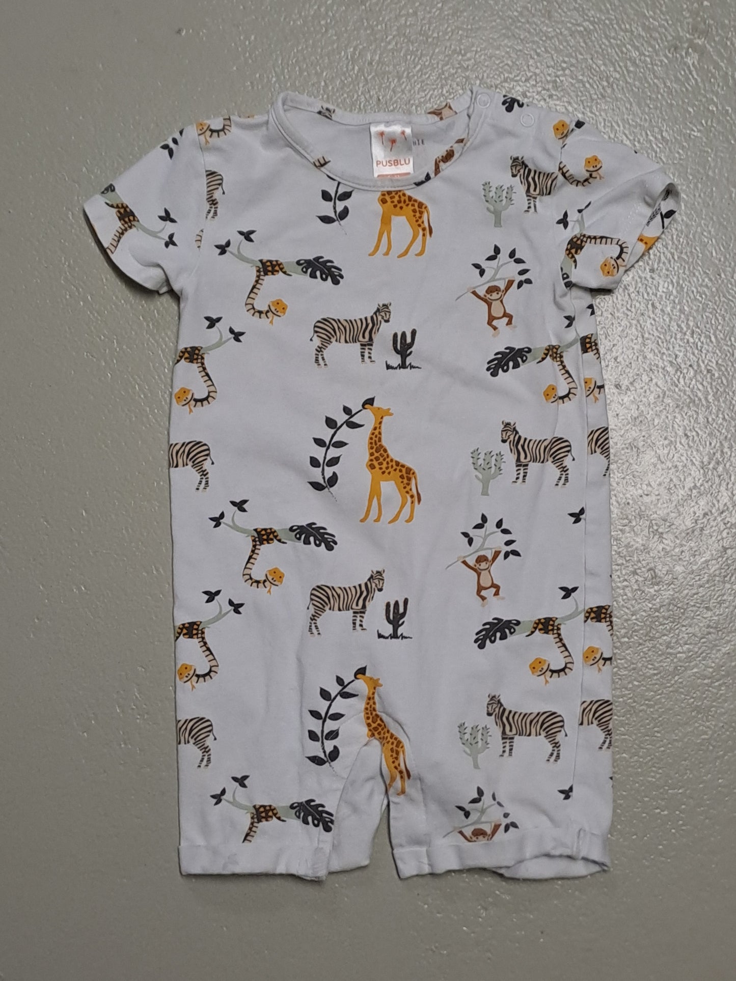 Body kurz Tiere - Gr. 74