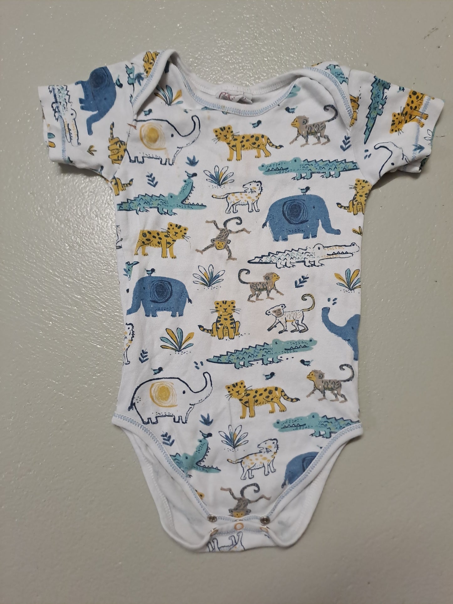 Body kurz Tiere - Gr. 86