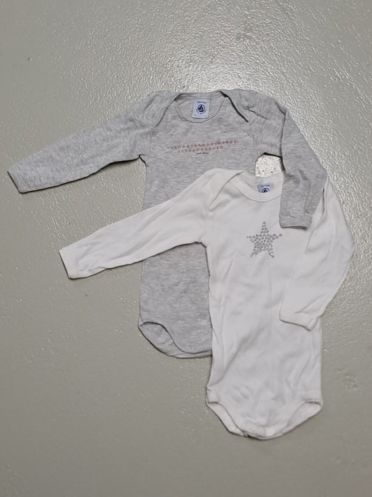 2er Bundle - Body lang Sterne - Gr. 74