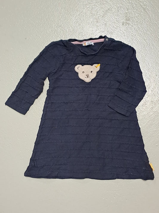 Kleid langarm Teddy Steiff - Gr. 74