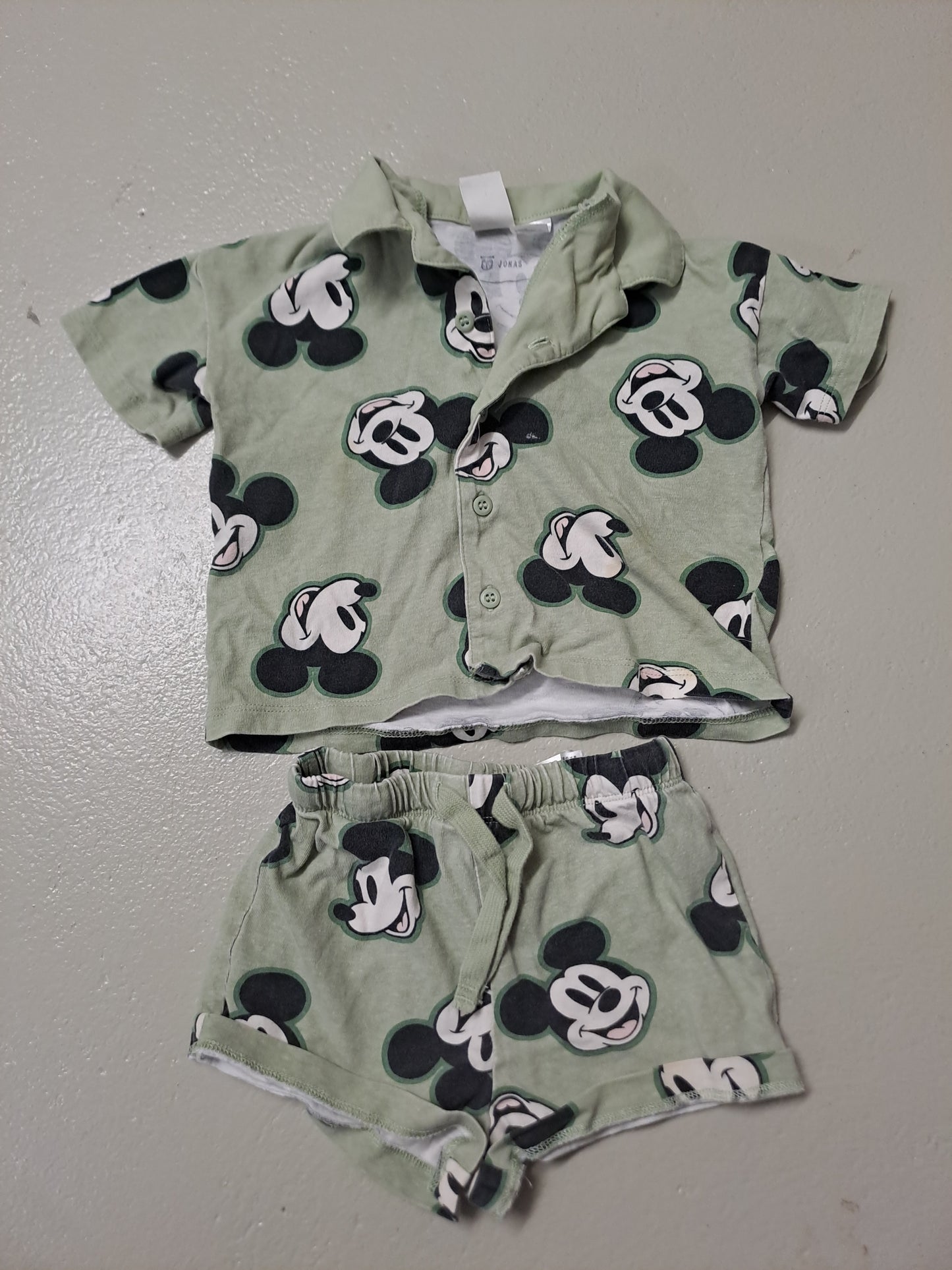 2er Set - Jogginganzug Micky Maus - Gr. 80