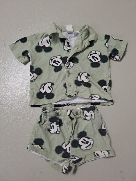 2er Set - Jogginganzug Micky Maus - Gr. 80