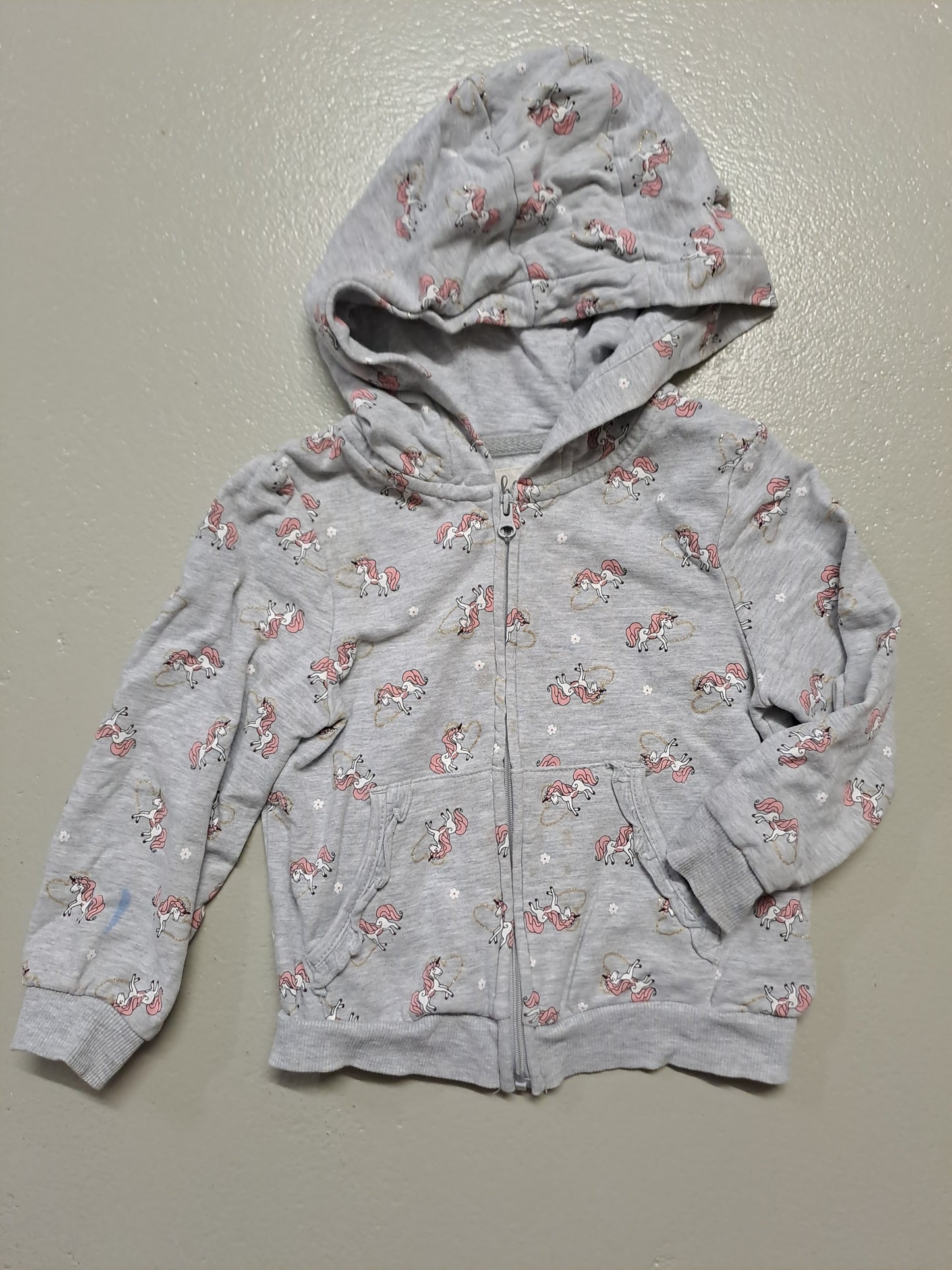 Pullover Einhorn - Gr. 104