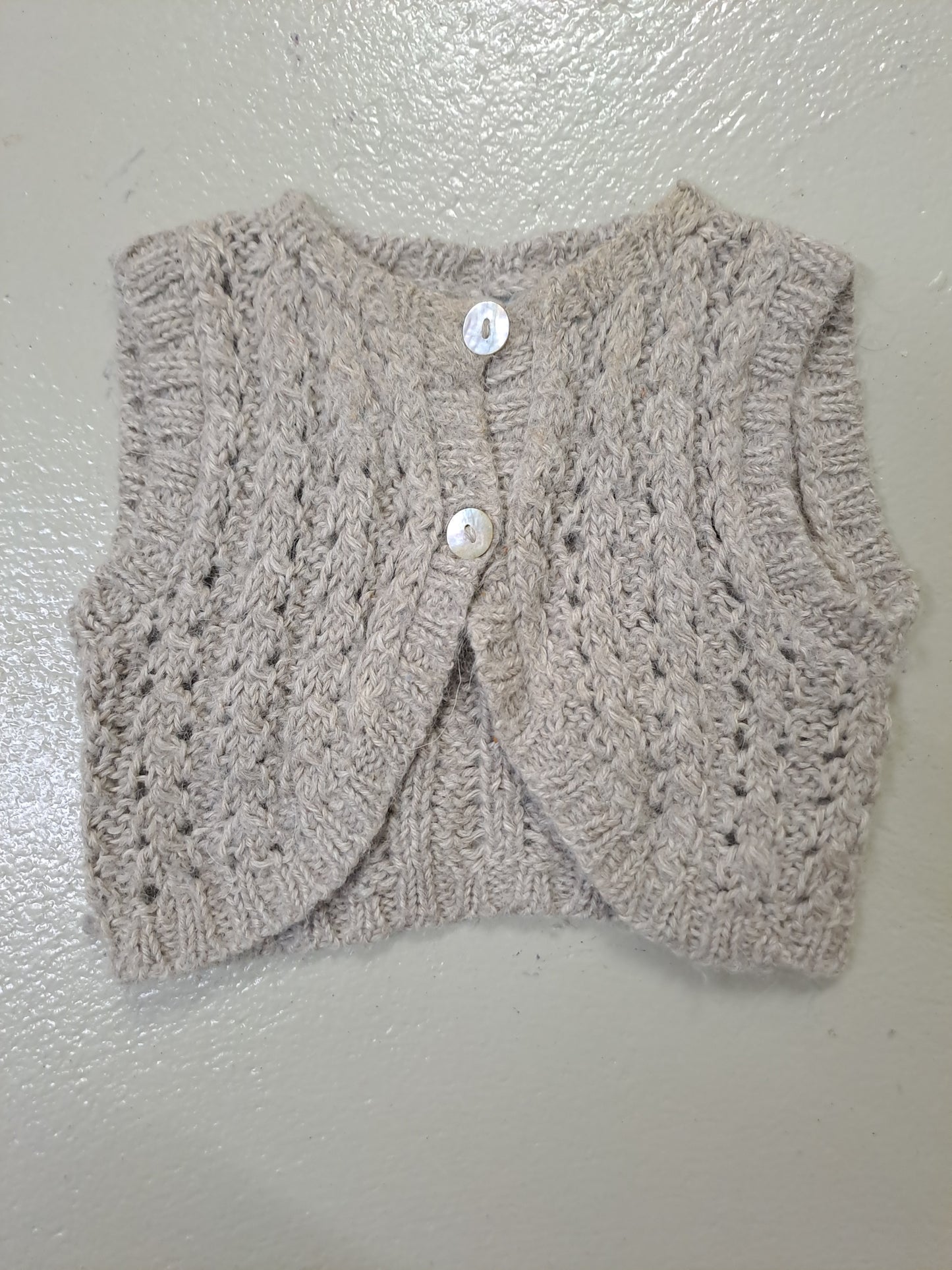 Strickjacke kurz - Gr. 74