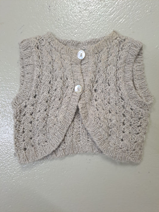 Strickjacke kurz - Gr. 74