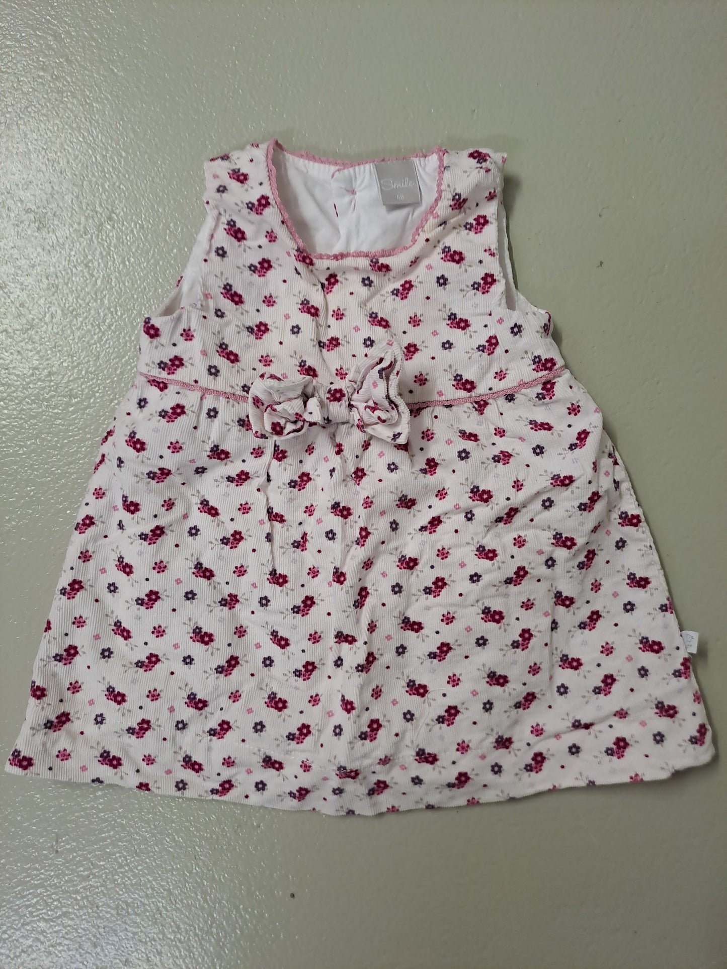 Cordkleid Blumen - Gr. 68