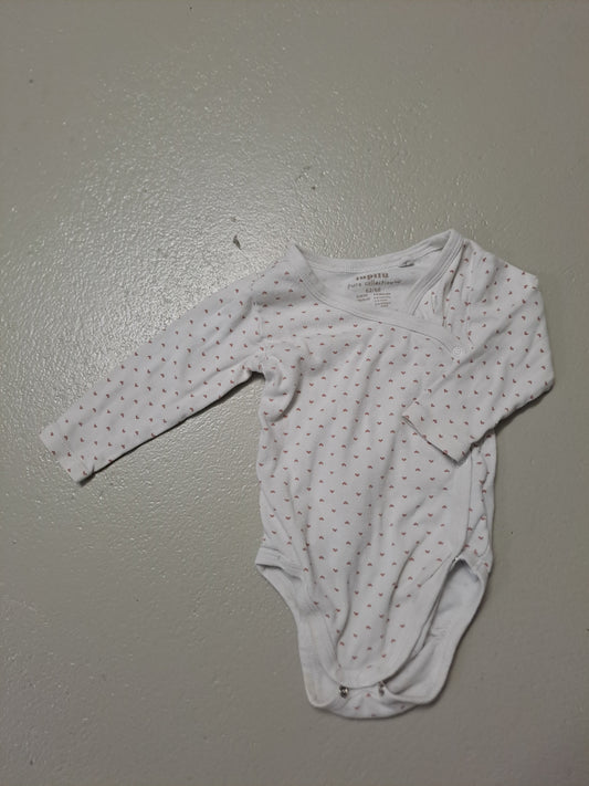 Body lang Herzchen - Gr. 62/68